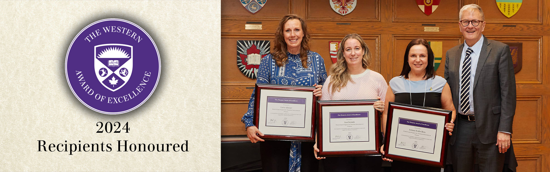 Award of Excellence 2024 Recipients Honoured