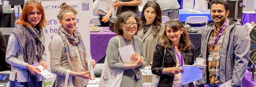 Western employees pose for photo at Health Fair 2025